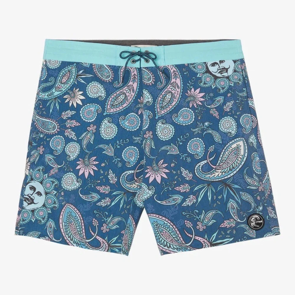 O'Neill OG CRUZER 18'' Blue Indigo Paisley Board Shorts